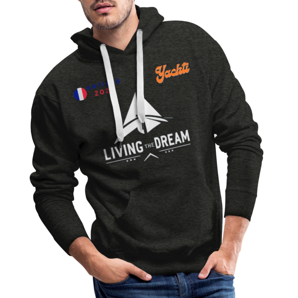 Yachti Antibes LTD  Men’s Premium Hoodie - charcoal grey