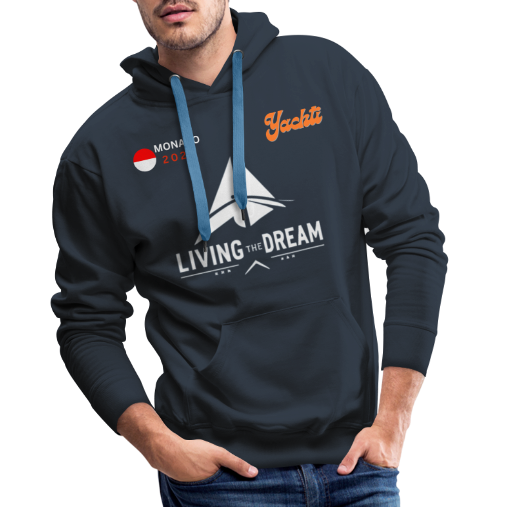 Yachti Monaco LTD  Men’s Premium Hoodie - navy