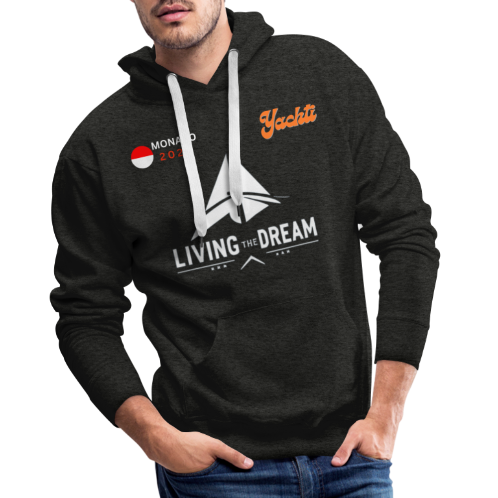 Yachti Monaco LTD  Men’s Premium Hoodie - charcoal grey