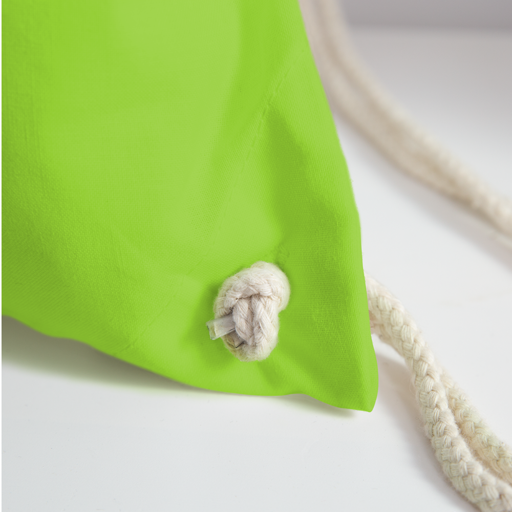 Yachti Crew  Customisable Laundry Bag - neon green