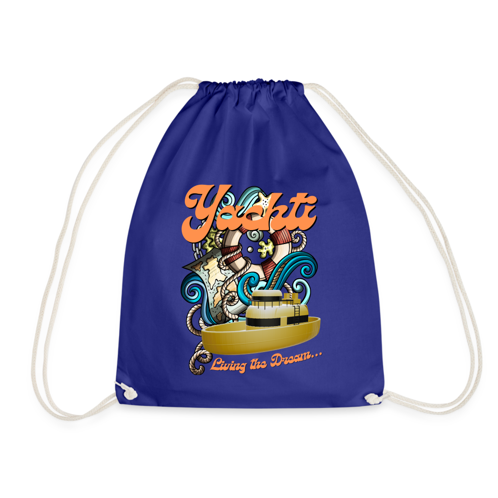 Yachti Crew  Customisable Laundry Bag - royal blue