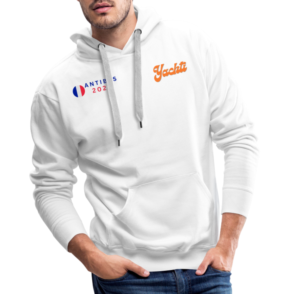 Yachti Antibes Men’s Graffiti Hoodie - white