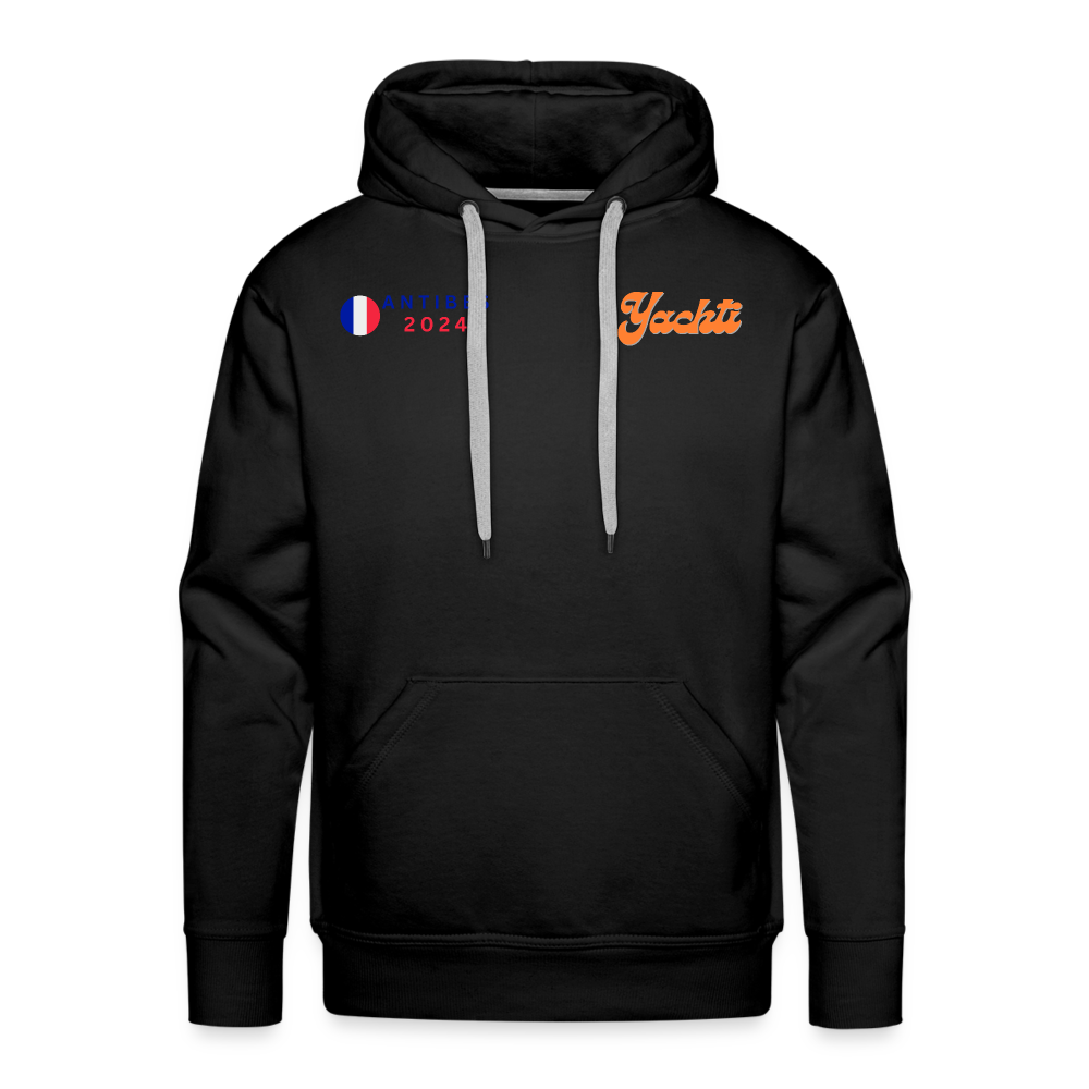 Yachti Antibes Men’s Graffiti Hoodie - black