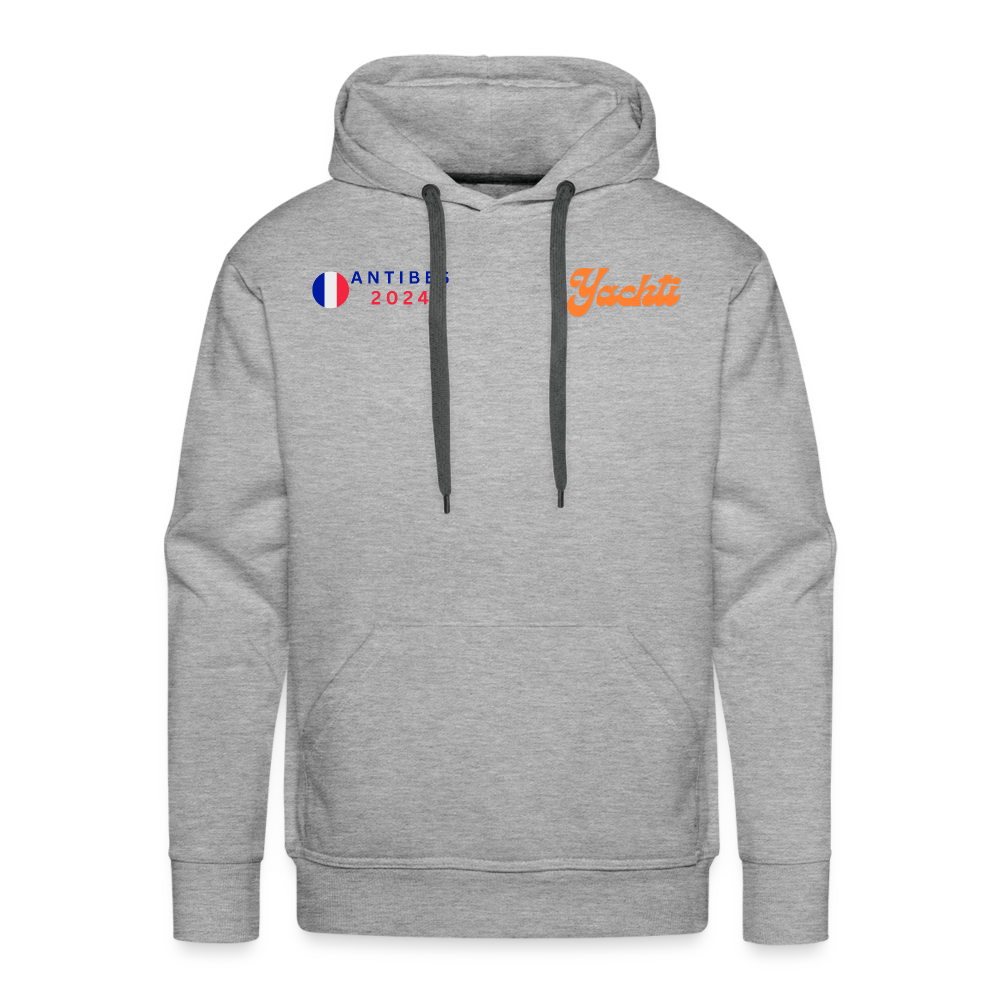 Yachti Antibes Men’s Graffiti Hoodie - heather grey