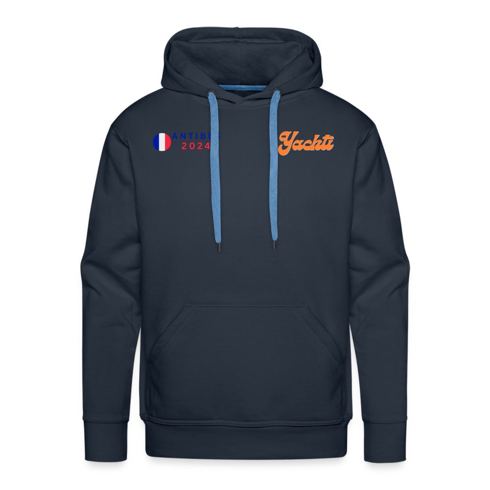 Yachti Antibes Men’s Graffiti Hoodie - navy