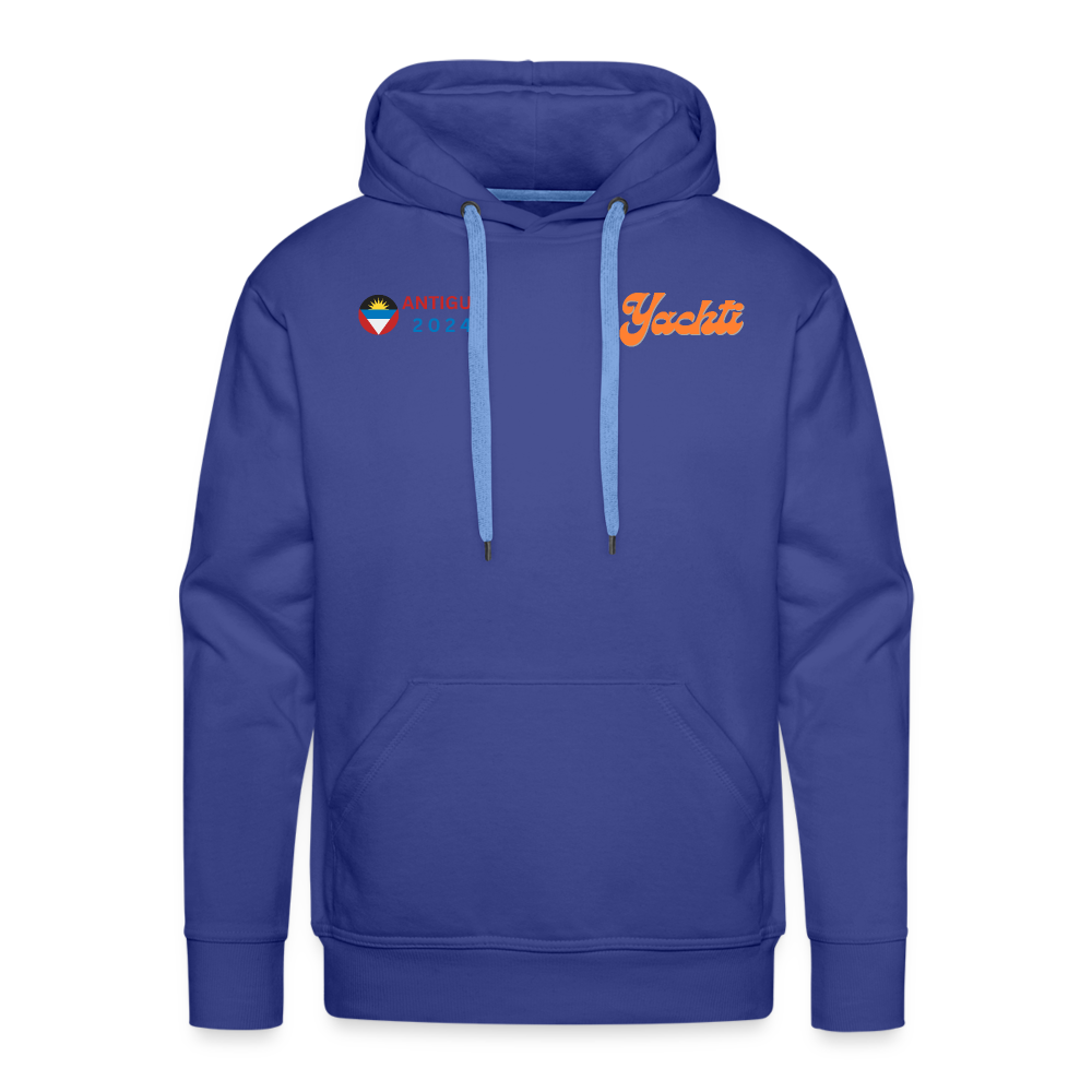 Yachti Antigua Men’s Graffiti Hoodie - royal blue