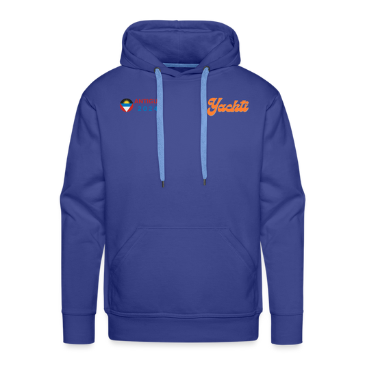 Yachti Antigua Men’s Graffiti Hoodie - royal blue